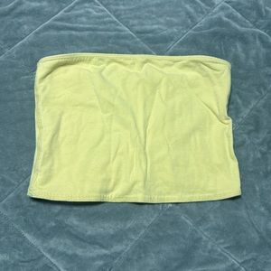 Reversible Tie Dye and Yellow Crop top